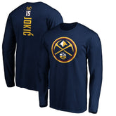 Nikola Jokic Denver Nuggets Playmaker Name & Number Long Sleeve T-Shirt sale - Navy on sale