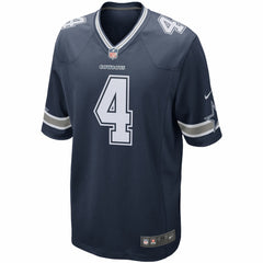 Dak Prescott Dallas Cowboys Game Team Jersey - Navy sale