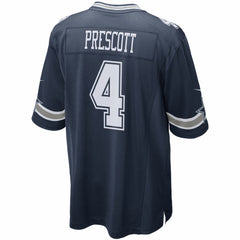 Dak Prescott Dallas Cowboys Game Team Jersey - Navy sale