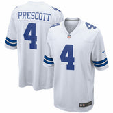 Dak Prescott Dallas Cowboys Game Team Jersey - White on sale