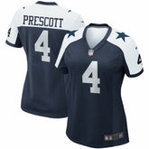 Dak Prescott Dallas Cowboys Women's Alternate Game Team Jersey - Navy cheap