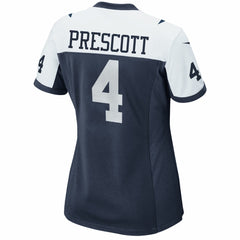 Dak Prescott Dallas Cowboys Women's Alternate Game Team Jersey - Navy cheap