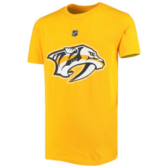 Filip Forsberg Nashville Predators Youth Player Name & Number T-Shirt - Gold T-shirts