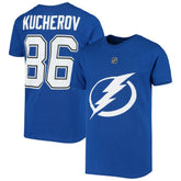 Nikita Kucherov Tampa Bay Lightning Youth Player Name & Number T-Shirt - Royal T-shirts