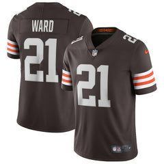 Denzel Ward Cleveland Browns Vapor Limited Jersey - Brown outlet