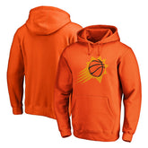Phoenix Suns Icon Primary Logo Fitted Pullover Hoodie - Orange for sale