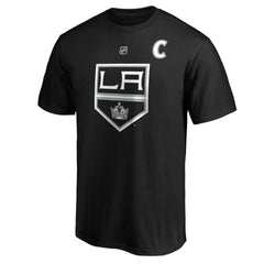 Anze Kopitar Los Angeles Kings Fanatics Authentic Stack Player Name & Number T-Shirt - Black T-shirts