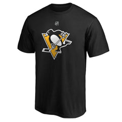 Evgeni Malkin Pittsburgh Penguins Fanatics Authentic Stack Player Name & Number T-Shirt - Black T-shirts