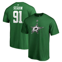 Tyler Seguin Dallas Stars Fanatics Authentic Stack Player Name & Number T-Shirt - Kelly Green T-shirts