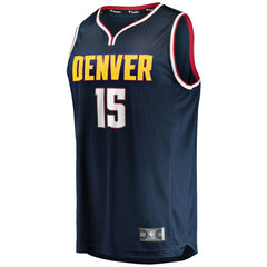 Nikola Jokic Denver Nuggets Fast Break Player Jersey sale - Icon Editi- Navy online