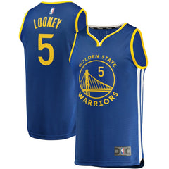 Kevon Looney Golden State Warriors Fast Break Replica Player Team Jersey sale - Icon Editi- Royal sale
