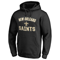 New Orleans Saints Victory Arch Team Fitted Pullover Hoodie - Black discount