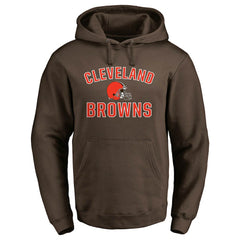 Cleveland Browns Victory Arch Team Fitted Pullover Hoodie - Brown cheap