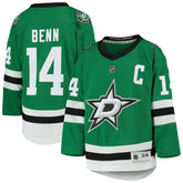Jamie Benn Dallas Stars Youth Home Replica Player Jersey - Kelly Green Jerseys