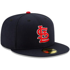 St. Louis Cardinals Alternate Authentic Collection On-Field 59FIFTY Fitted Hat Navy