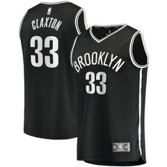 Nicolas Claxton Brooklyn Nets Fast Break Player Jersey - Icon Edition - Black on sale