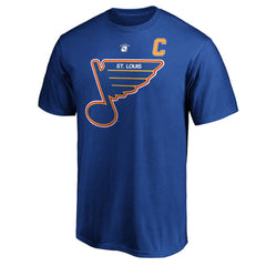 Brett Hull St. Louis Blues Fanatics Authentic Stack Retired Player Name & Number T-Shirt - Blue T-shirts