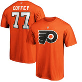 Paul Coffey Philadelphia Flyers Fanatics Authentic Stack Retired Player Name & Number T-Shirt - Orange T-shirts