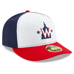 Washington Nationals Alternate 2020 Authentic Collection On-Field Low Profile Fitted Hat White/Navy
