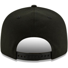 Milwaukee Brewers Black on Black 9FIFTY Snapback Adjustable Hat Black