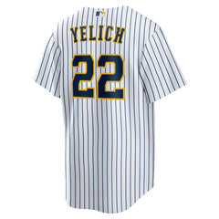 Christian Yelich Milwaukee Brewers Alternate Replica Player Jersey White