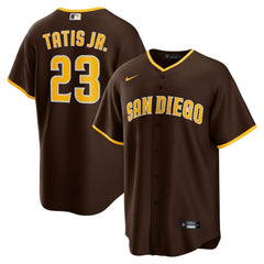 Fernando Tatis Jr. San Diego Padres Alternate Replica Player Jersey Brown