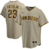Fernando Tatis Jr. San Diego Padres Alternate Replica Player Jersey Tan