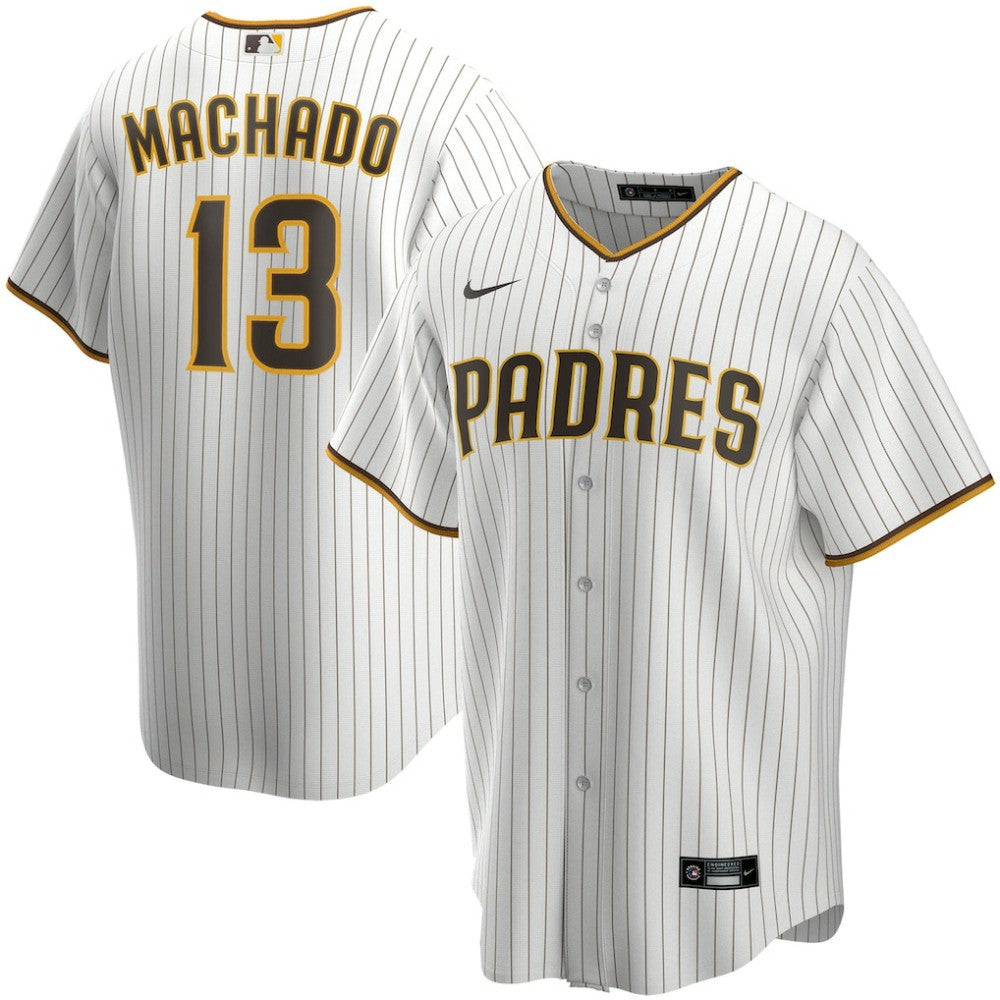 Manny Machado San Diego Padres Home Replica Player Jersey White