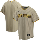 San Diego Padres Alternate Replica Team Jersey Tan