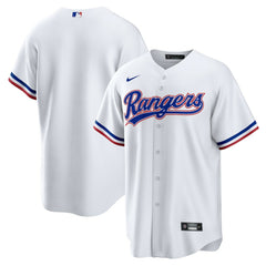 Texas Rangers Home Replica Team Jersey White