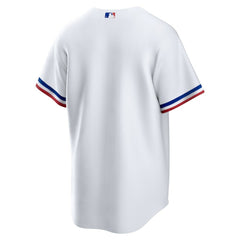 Texas Rangers Home Replica Team Jersey White