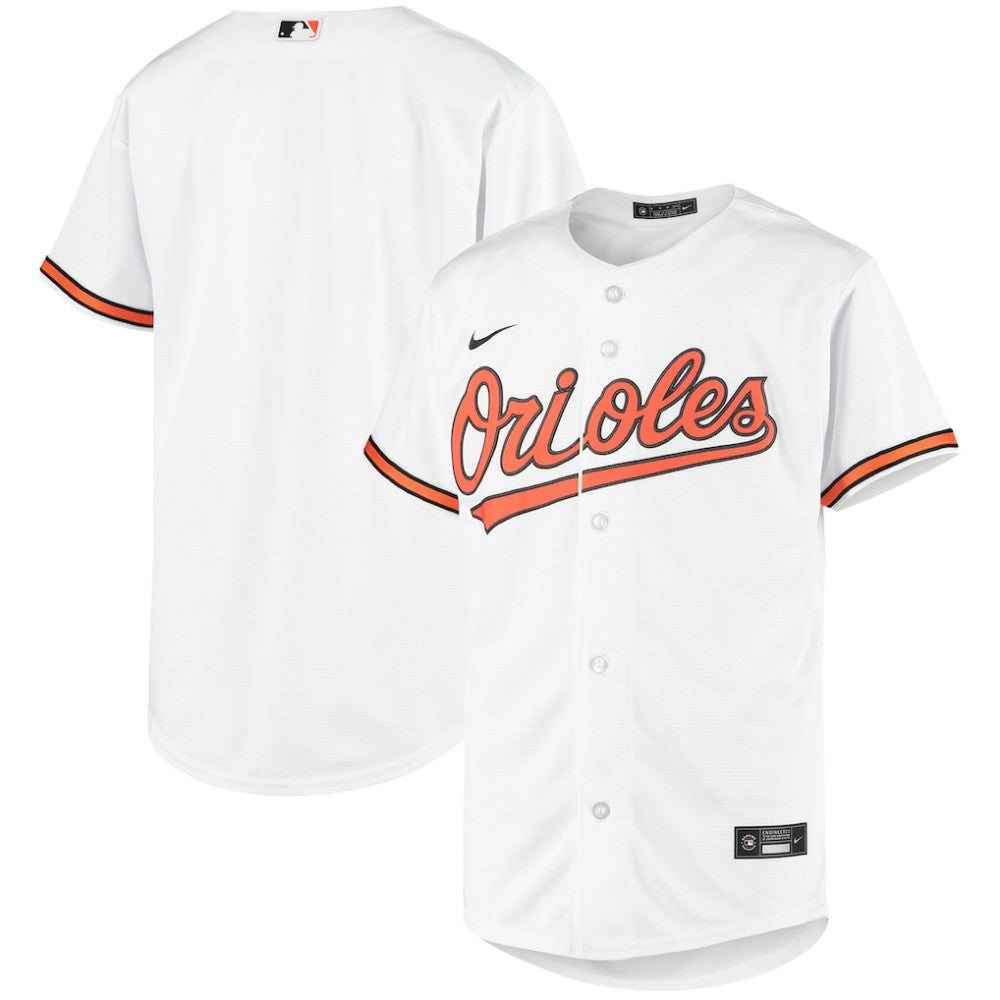 Baltimore Orioles Youth Home Replica Team Jersey White