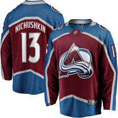 Valeri Nichushkin Colorado Avalanche Fanatics Breakaway Player Jersey - Burgundy Jerseys