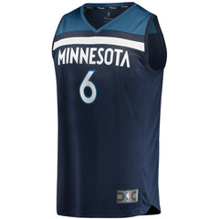 Jordan McLaughlin Minnesota Timberwolves Fast Break Player Jersey - Icon Edition - Navy outlet