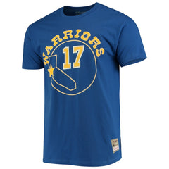 Chris Mullin Golden State Warriors Hardwood Classics Name & Number Team T-Shirt sale - Royal outlet