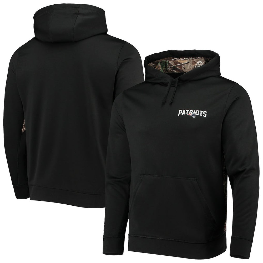 New England Patriots Dunbrooke Logo Ranger Pullover Hoodie - Black/Realtree Camo online