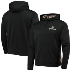 Minnesota Vikings Dunbrooke Logo Ranger Pullover Hoodie - Black/Realtree Camo for sale