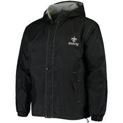 New Orleans Saints Dunbrooke Logo Legacy Stadium Full-Zip Jacket- Black discount