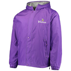 Minnesota Vikings Dunbrooke Logo Legacy Stadium Full-Zip Jacket- Purple for sale