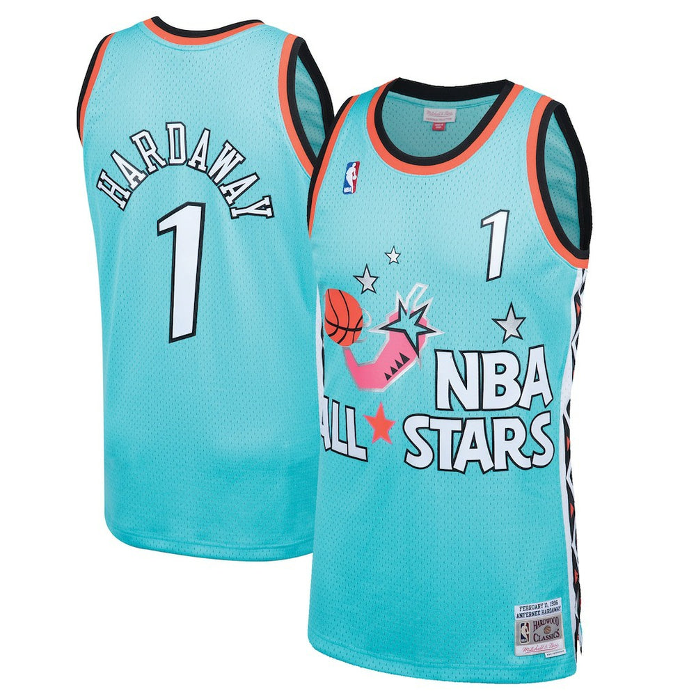 Penny Hardaway 1996 NBA All-Star Game Hardwood Classics Swingman Jersey - Teal outlet
