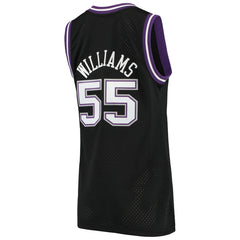 Jason Williams Sacramento Kings Women's 2000/01 Hardwood Classics Swingman Jersey - Black for sale