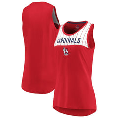 St. Louis Cardinals Majestic Women's Break From Tradition Tank Top Red