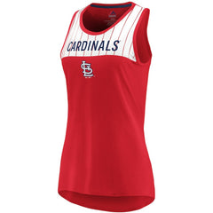 St. Louis Cardinals Majestic Women's Break From Tradition Tank Top Red