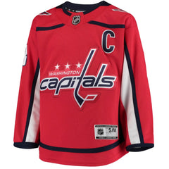 Alexander Ovechkin Washington Capitals Youth Home Premier Player Jersey - Red Jerseys