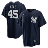 Gerrit Cole New York Yankees Alternate Replica Player Name Jersey Navy