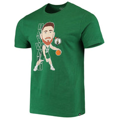 Gordon Hayward Boston Celtics '47 Bobblehead T-Shirt - Heathered Kelly Green outlet