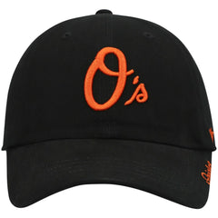 Baltimore Orioles Women's Team Miata Clean Up Adjustable Hat Black