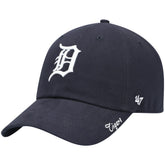 Detroit Tigers Women's Team Miata Clean Up Adjustable Hat Navy