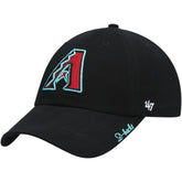 Arizona Diamondbacks Women's Team Miata Clean Up Adjustable Hat Black