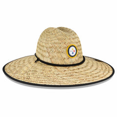 Pittsburgh Steelers New Era NFL Training Camp Straw Lifeguard Hat - Natural outlet